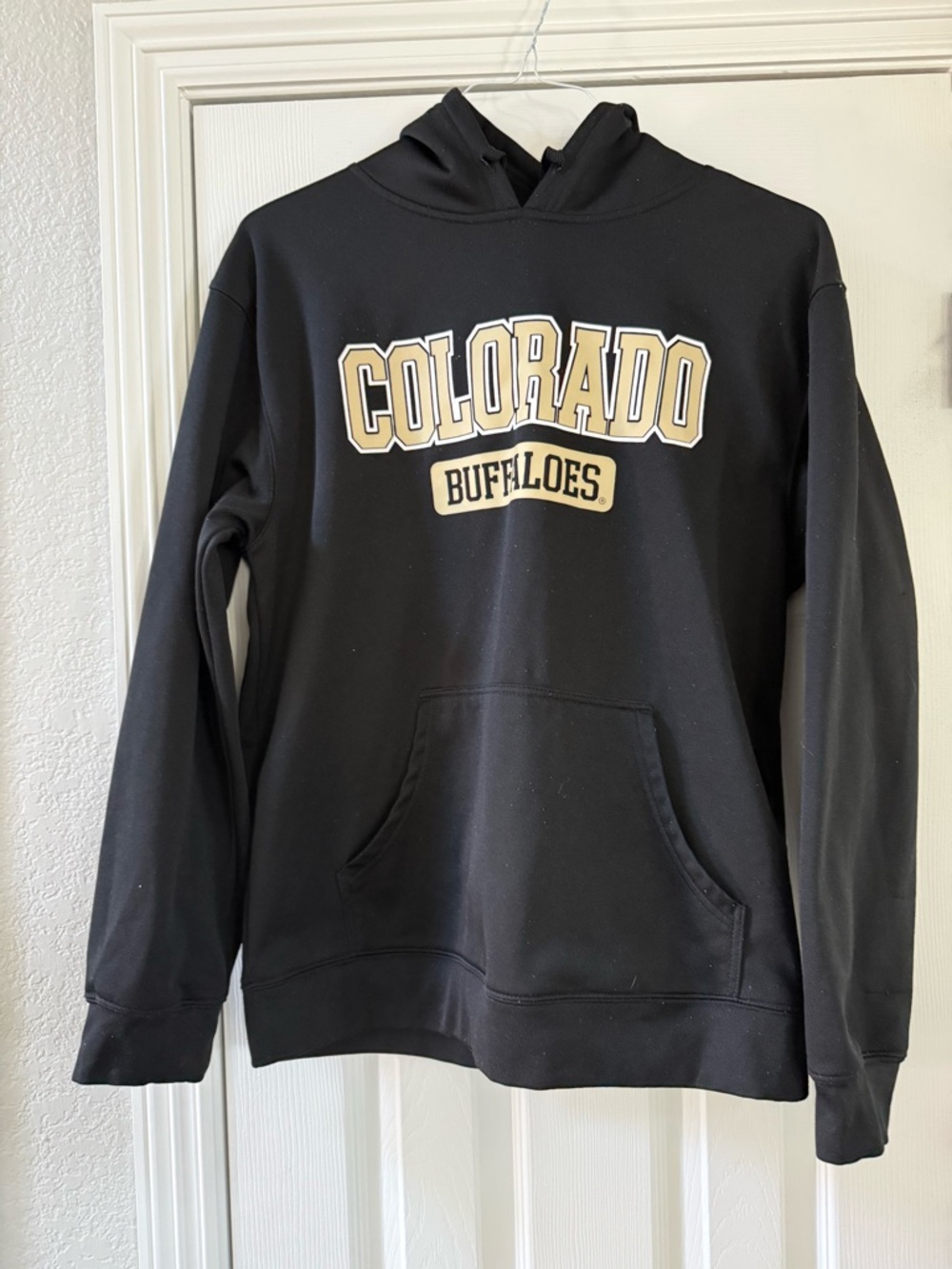 CU Buffs black hoodie. Size medium.